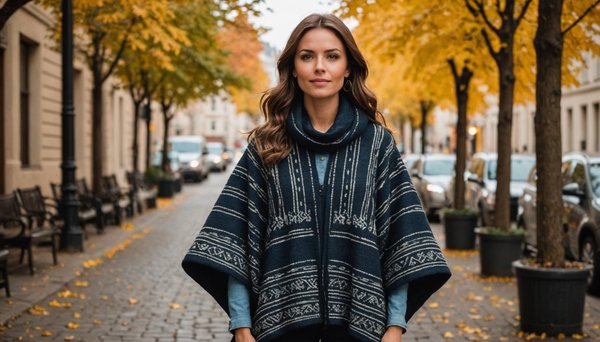 Découvrez les ponchos élégants pour un style réconfortant